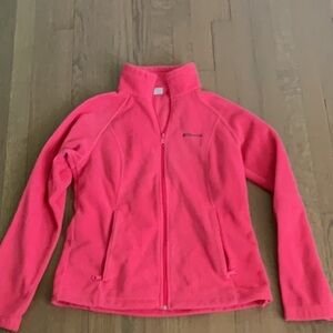 Columbia Pink Fleece Jacket